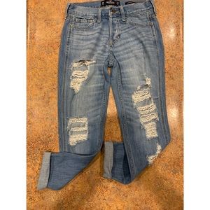 Hollister Boyfriend Jeans size 0R (W24/L25)